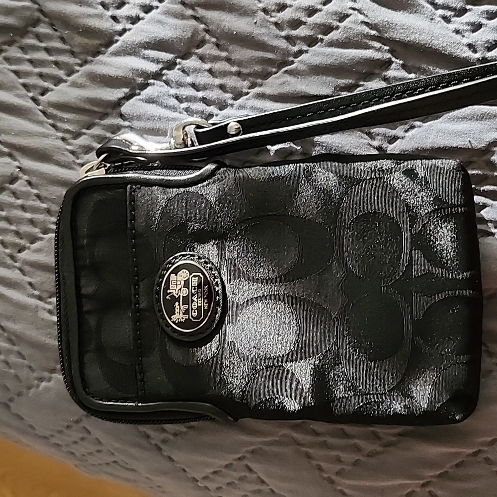 Coach signature phone case